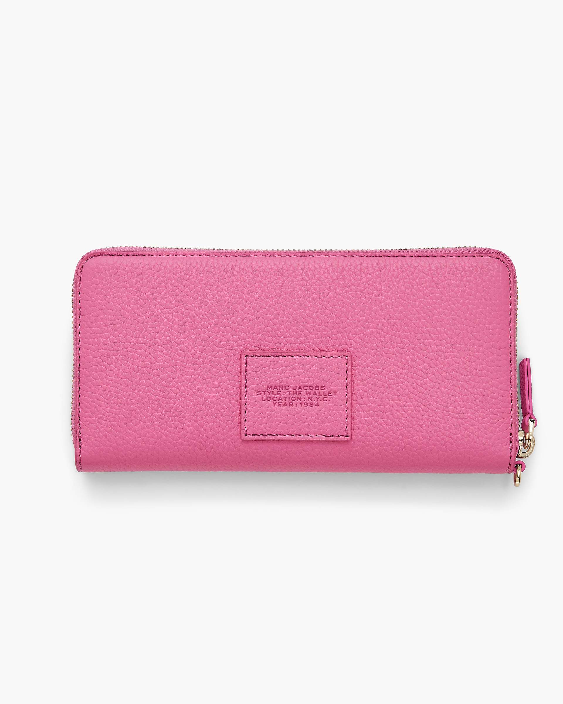 The Leather Continental Wallet - Bow Pink | Marc Jacobs online