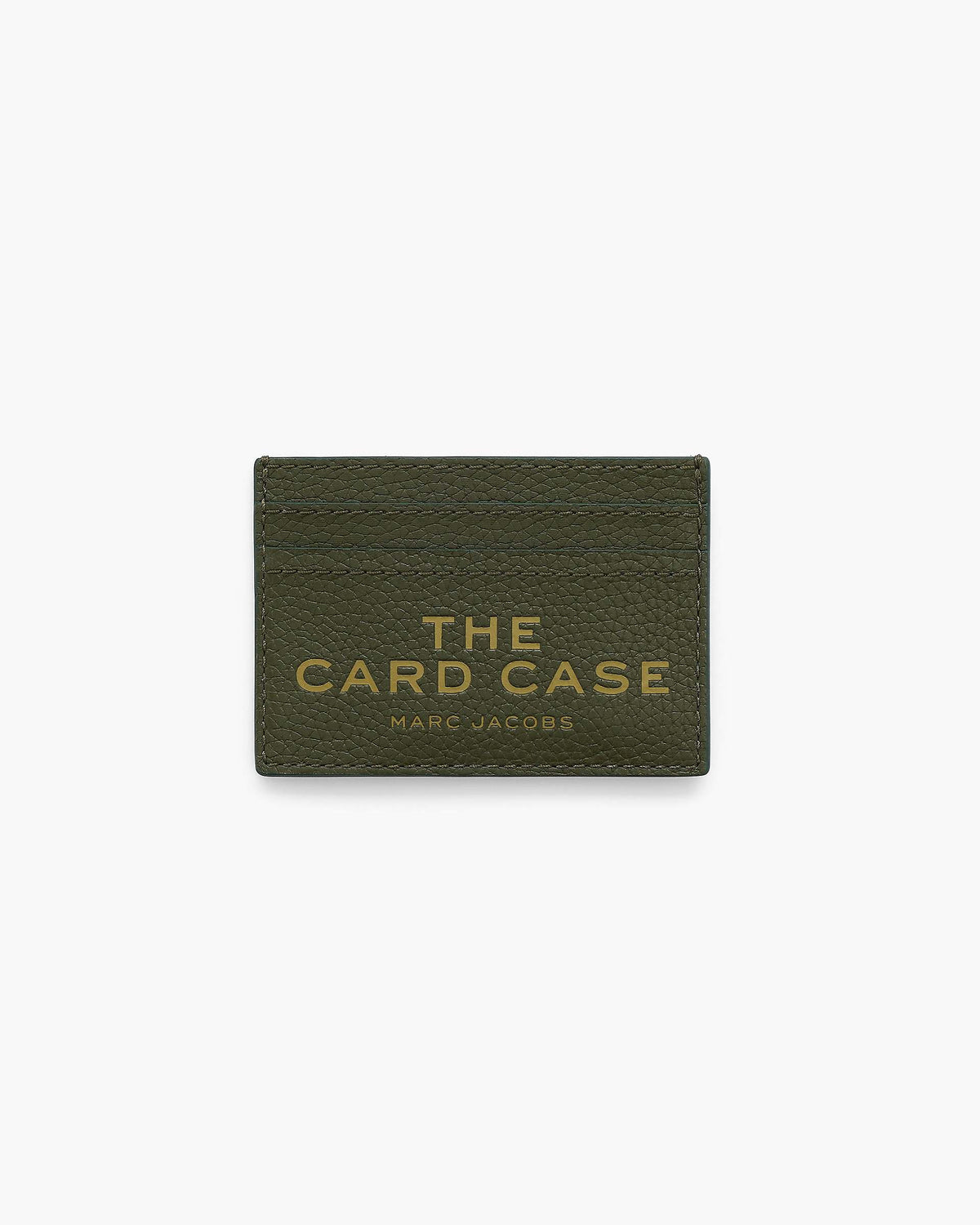 The Leather Card Case - Forest | Marc Jacobs on sale