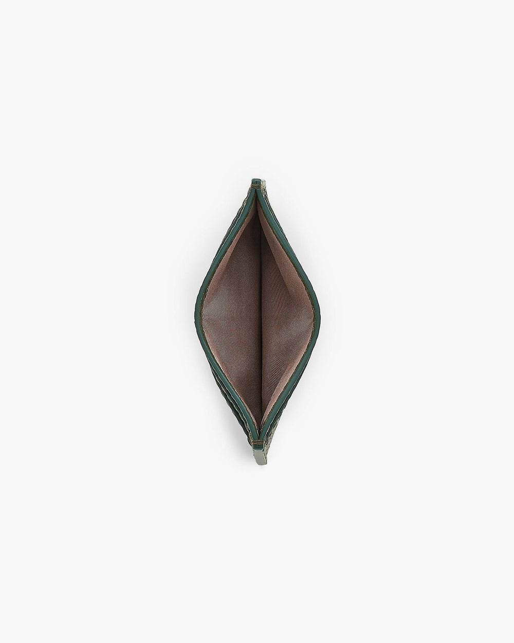 The Leather Card Case - Forest | Marc Jacobs on sale