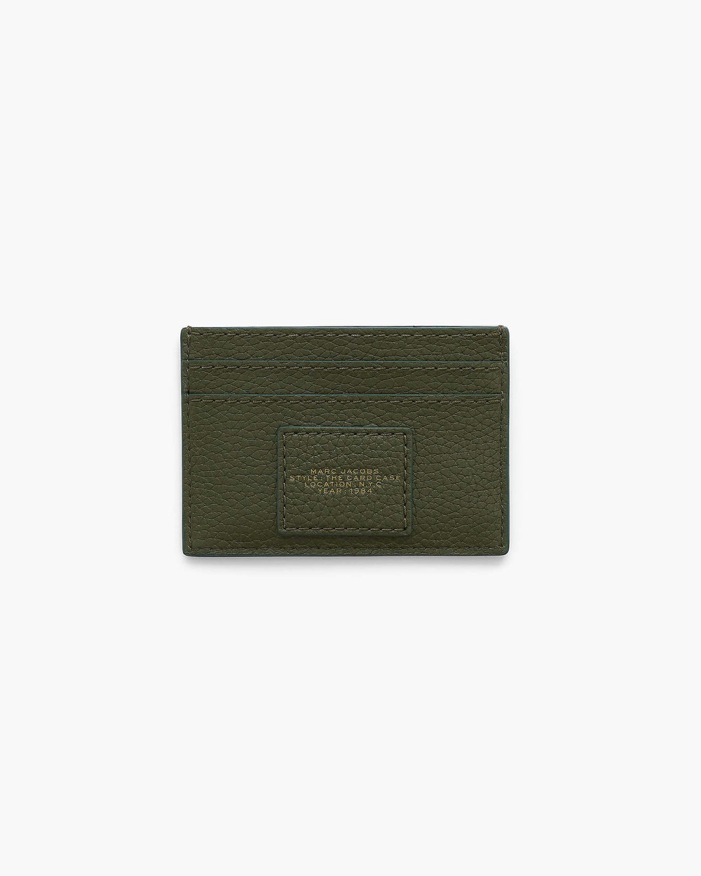 The Leather Card Case - Forest | Marc Jacobs on sale