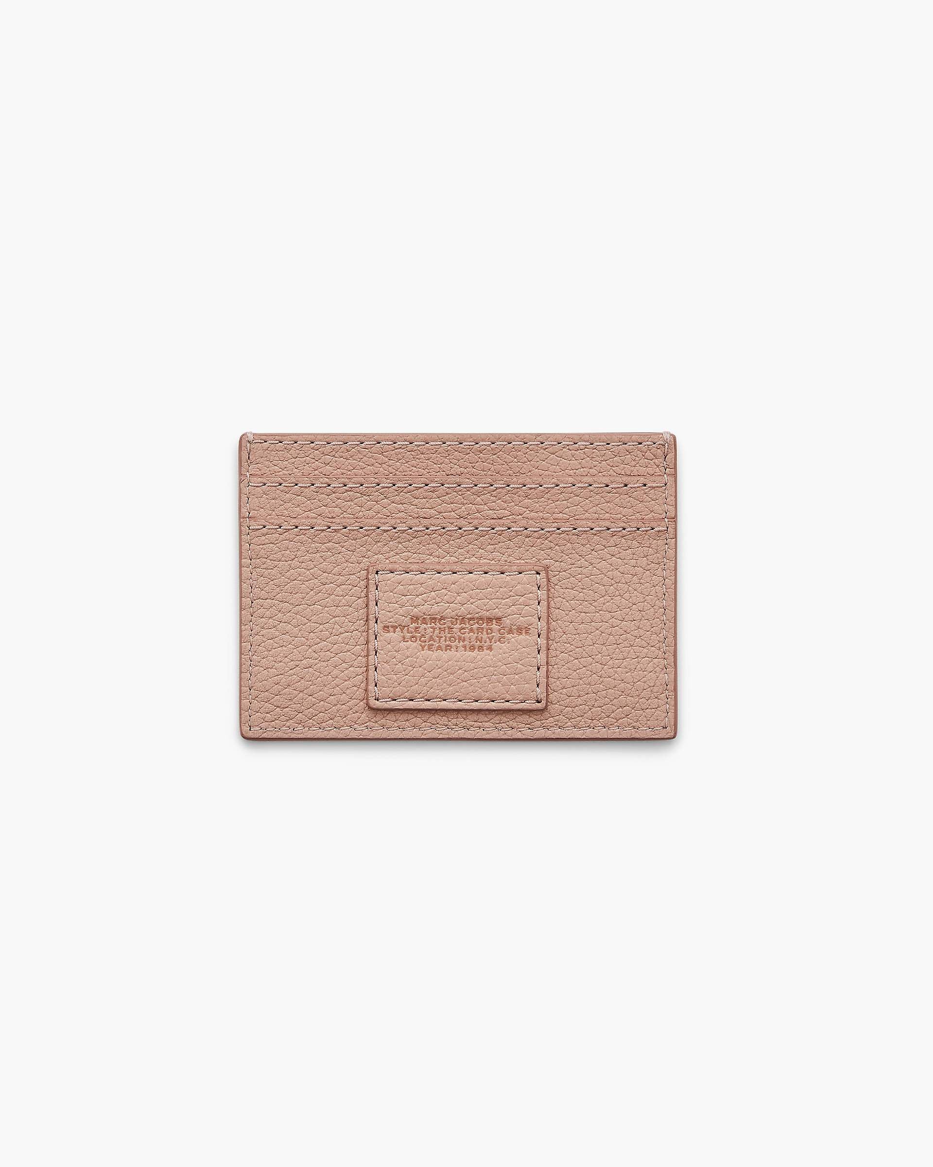 The Leather Card Case - Rose | Marc Jacobs on sale