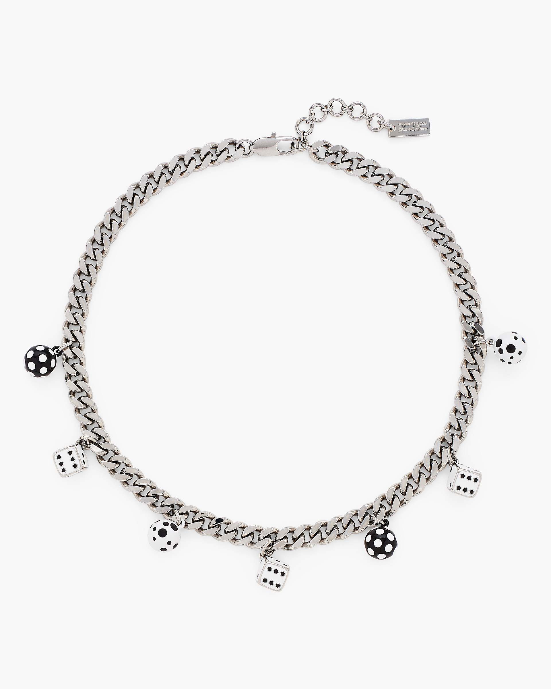 Derrick Adams X Marc Jacobs Dice Charm Necklace - Silver/Multi | Marc Jacobs discount