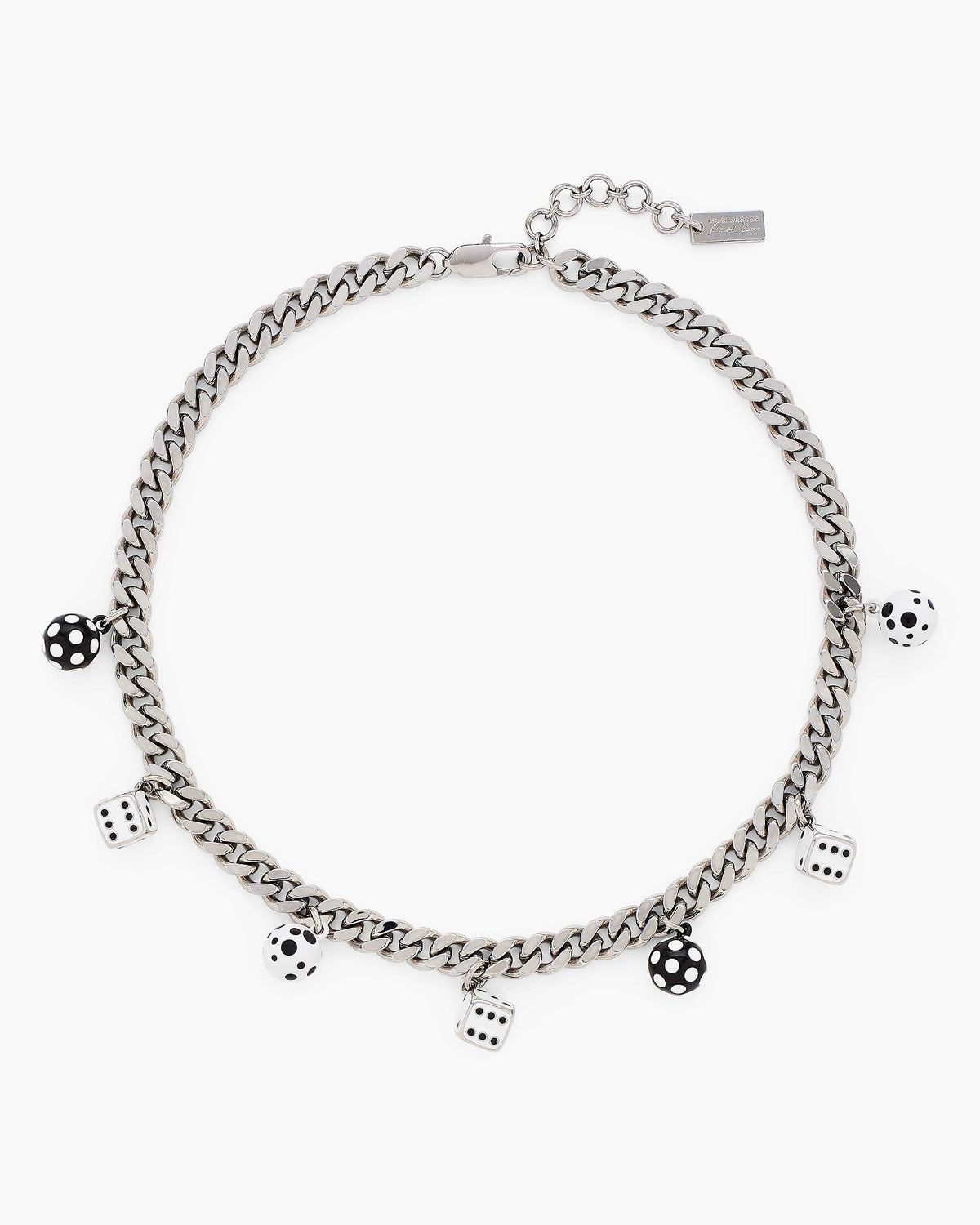 Derrick Adams X Marc Jacobs Dice Charm Necklace - Silver/Multi | Marc Jacobs discount