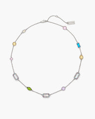 The J Marc Luxe Gem Station Necklace - Silver/Multi | Marc Jacobs sale