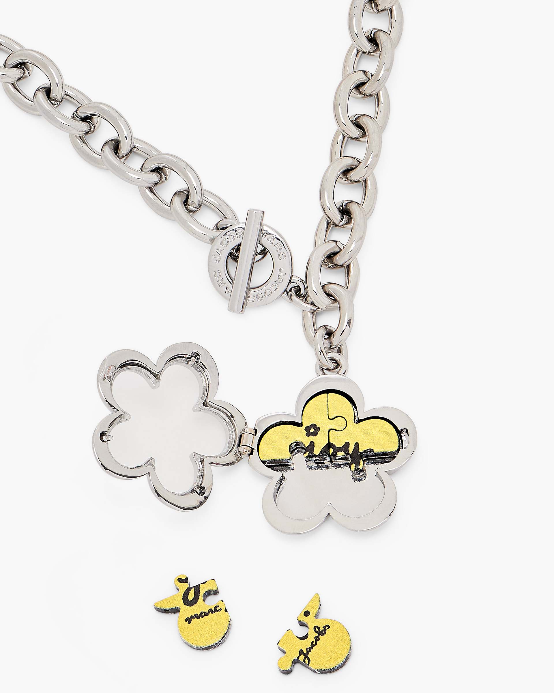 The Daisy Puzzle Necklace - Silver/Multi | Marc Jacobs for sale