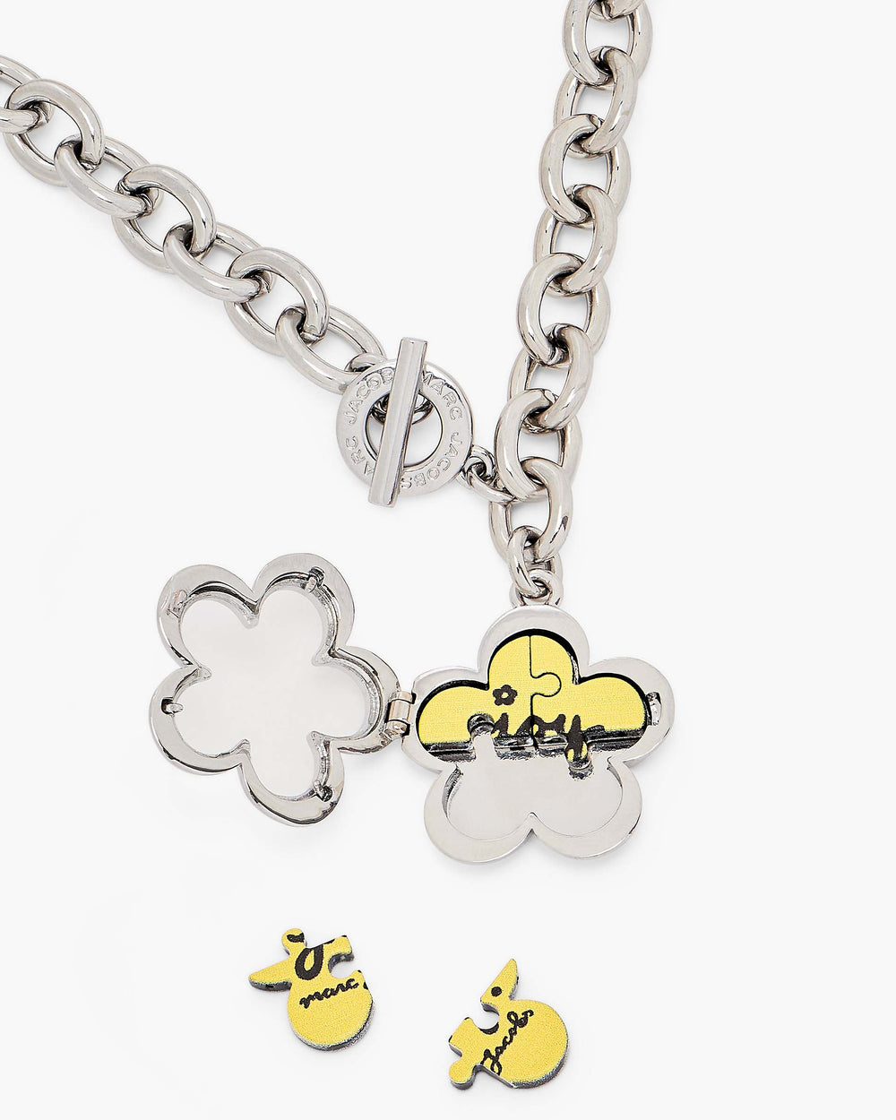 The Daisy Puzzle Necklace - Silver/Multi | Marc Jacobs for sale