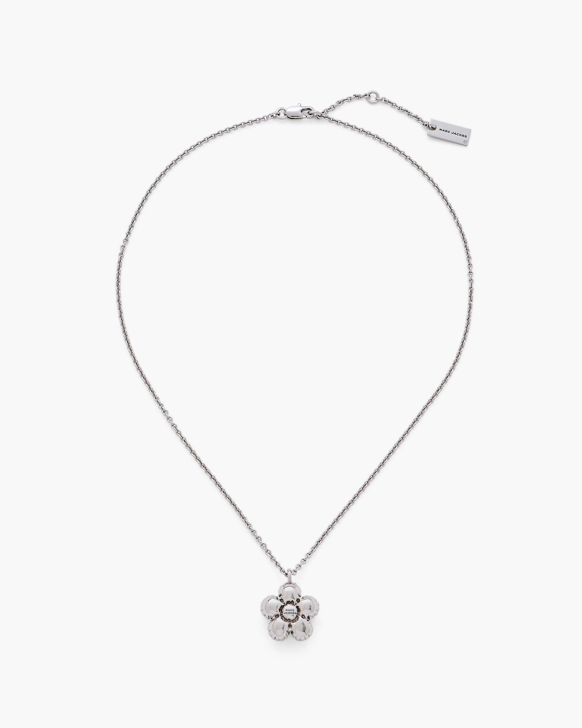 The Daisy Balloon Necklace - Light Antique Silver | Marc Jacobs US