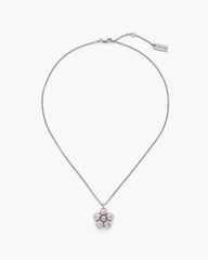 The Daisy Balloon Necklace - Light Antique Silver | Marc Jacobs US