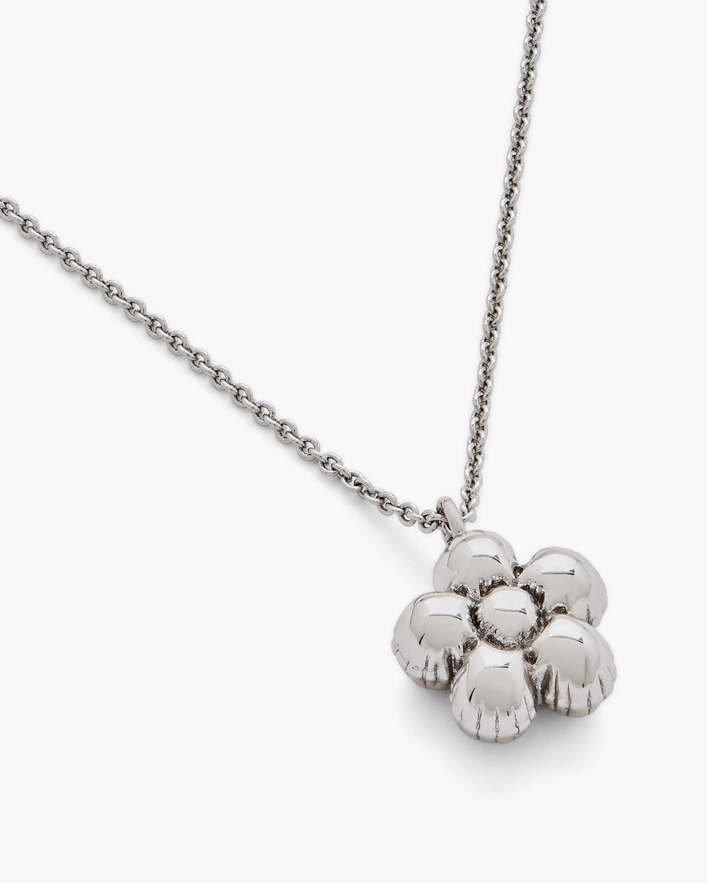 The Daisy Balloon Necklace - Light Antique Silver | Marc Jacobs US