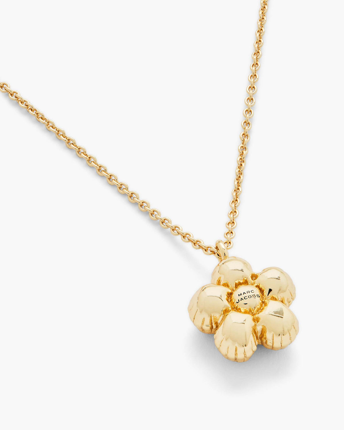 The Daisy Balloon Necklace - Light Antique Gold | Marc Jacobs online