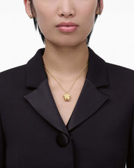 The Daisy Balloon Necklace - Light Antique Gold | Marc Jacobs online