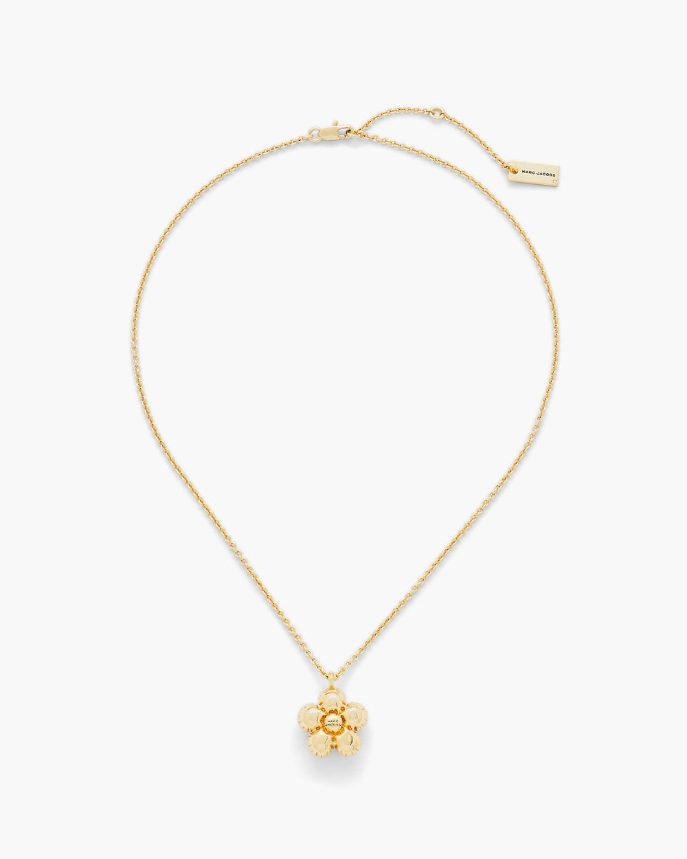 The Daisy Balloon Necklace - Light Antique Gold | Marc Jacobs online