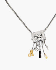 The Bag Life Charm Necklace - Gold/Silver | Marc Jacobs for sale