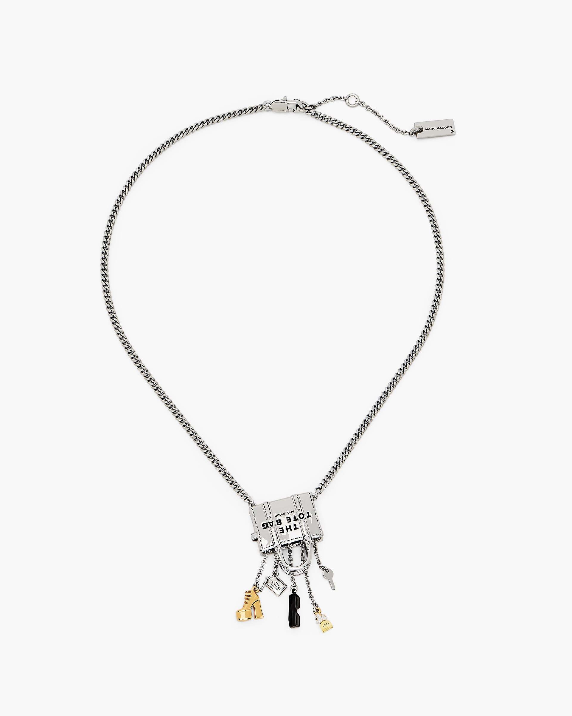 The Bag Life Charm Necklace - Gold/Silver | Marc Jacobs for sale