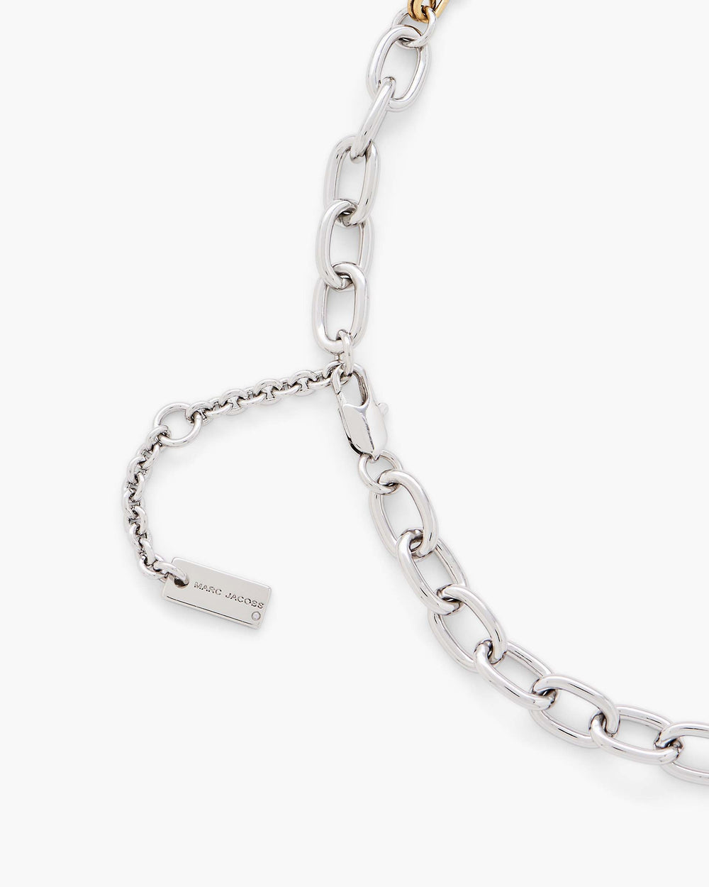 The Grunge Glam Charm Necklace - Gold/Silver | Marc Jacobs sale
