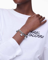 Derrick Adams X Marc Jacobs Dice Charm Bracelet - Silver/Multi | Marc Jacobs on sale