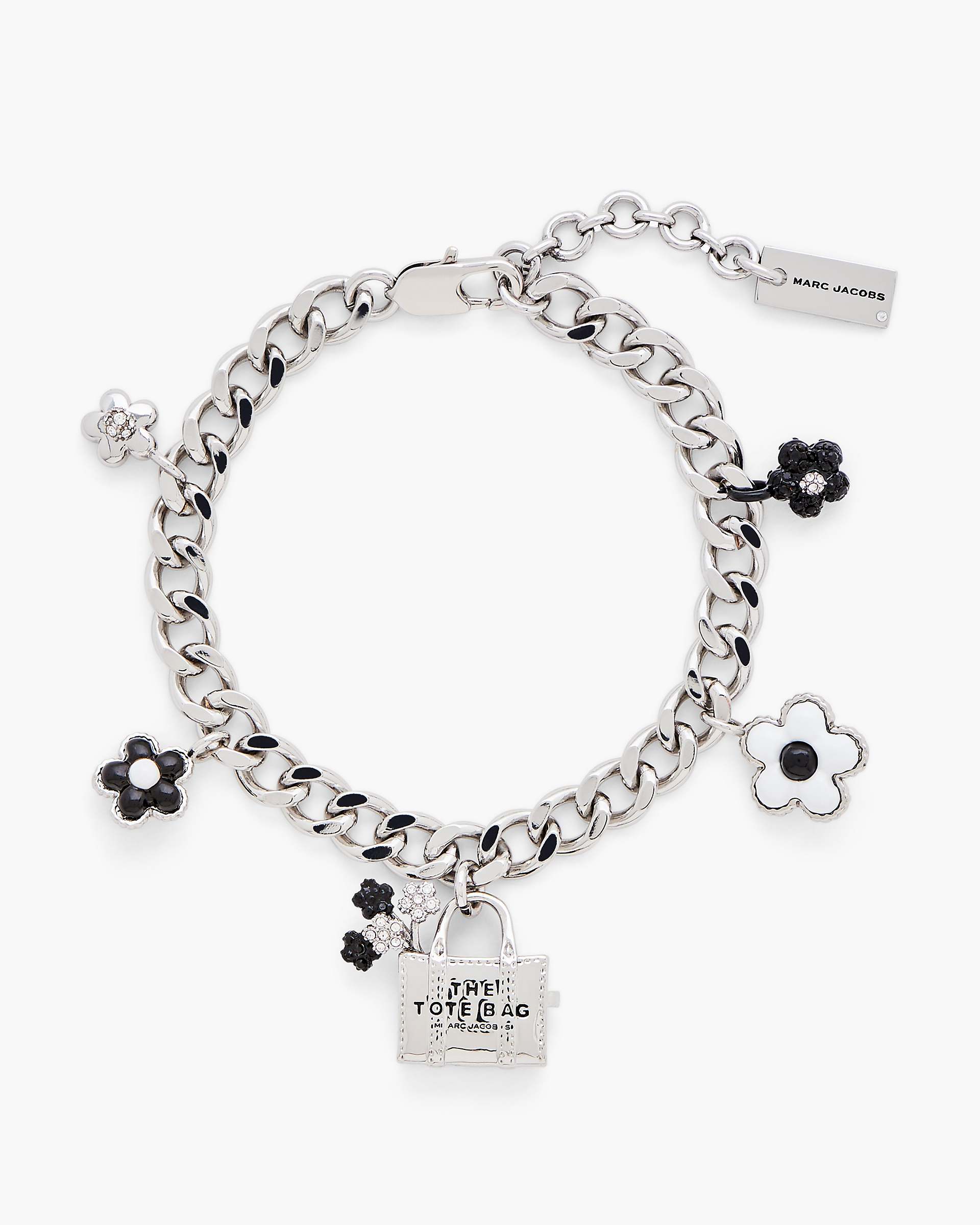 The Daisy Balloon Charm Bracelet - Black/White | Marc Jacobs discount