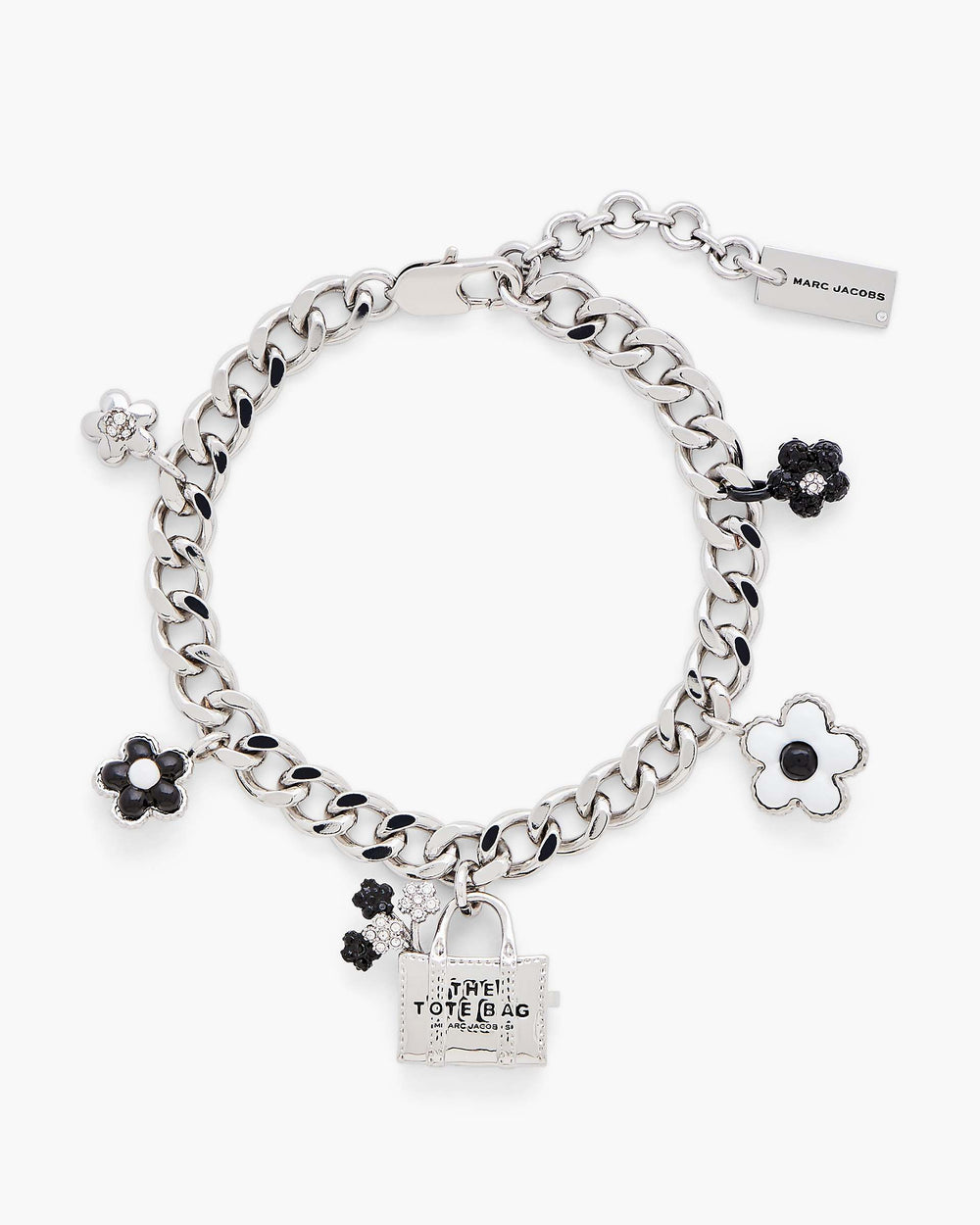 The Daisy Balloon Charm Bracelet - Black/White | Marc Jacobs discount