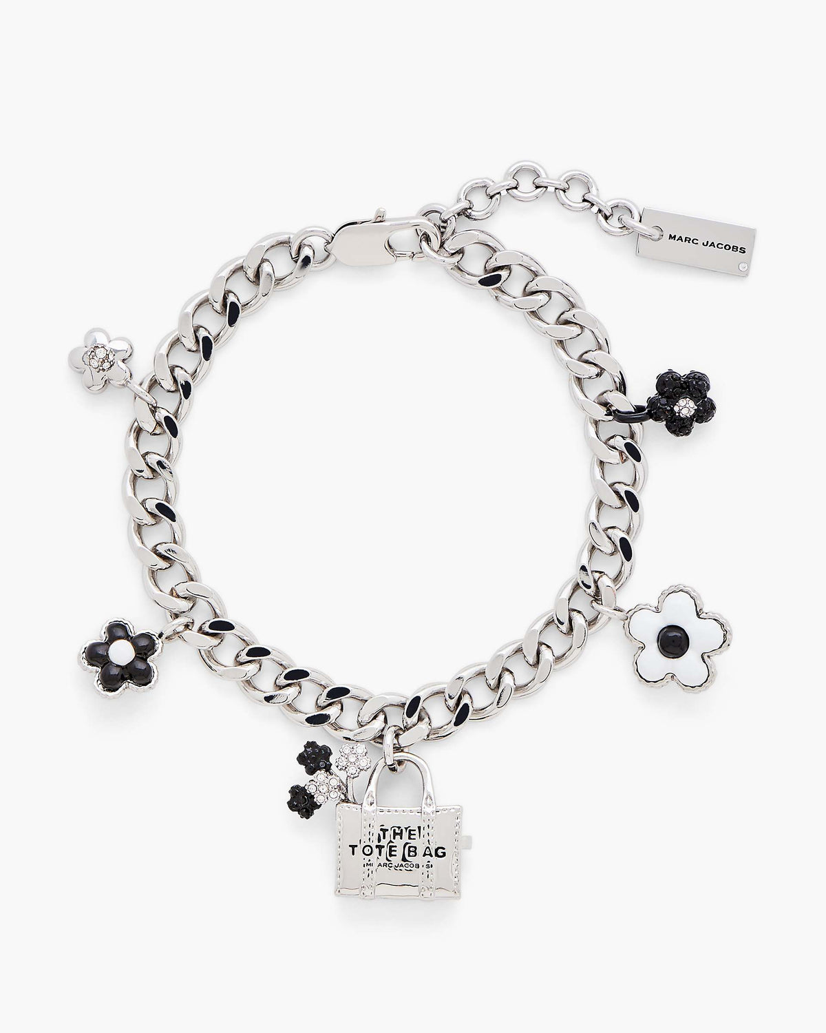 The Daisy Balloon Charm Bracelet - Black/White | Marc Jacobs discount