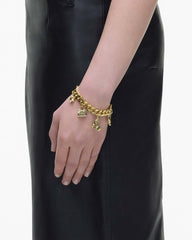 The Mini Icon Charm Bracelet - Light Antique Gold | Marc Jacobs sale