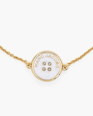 The Button Chain Bracelet - Gold/Cream | Marc Jacobs for sale