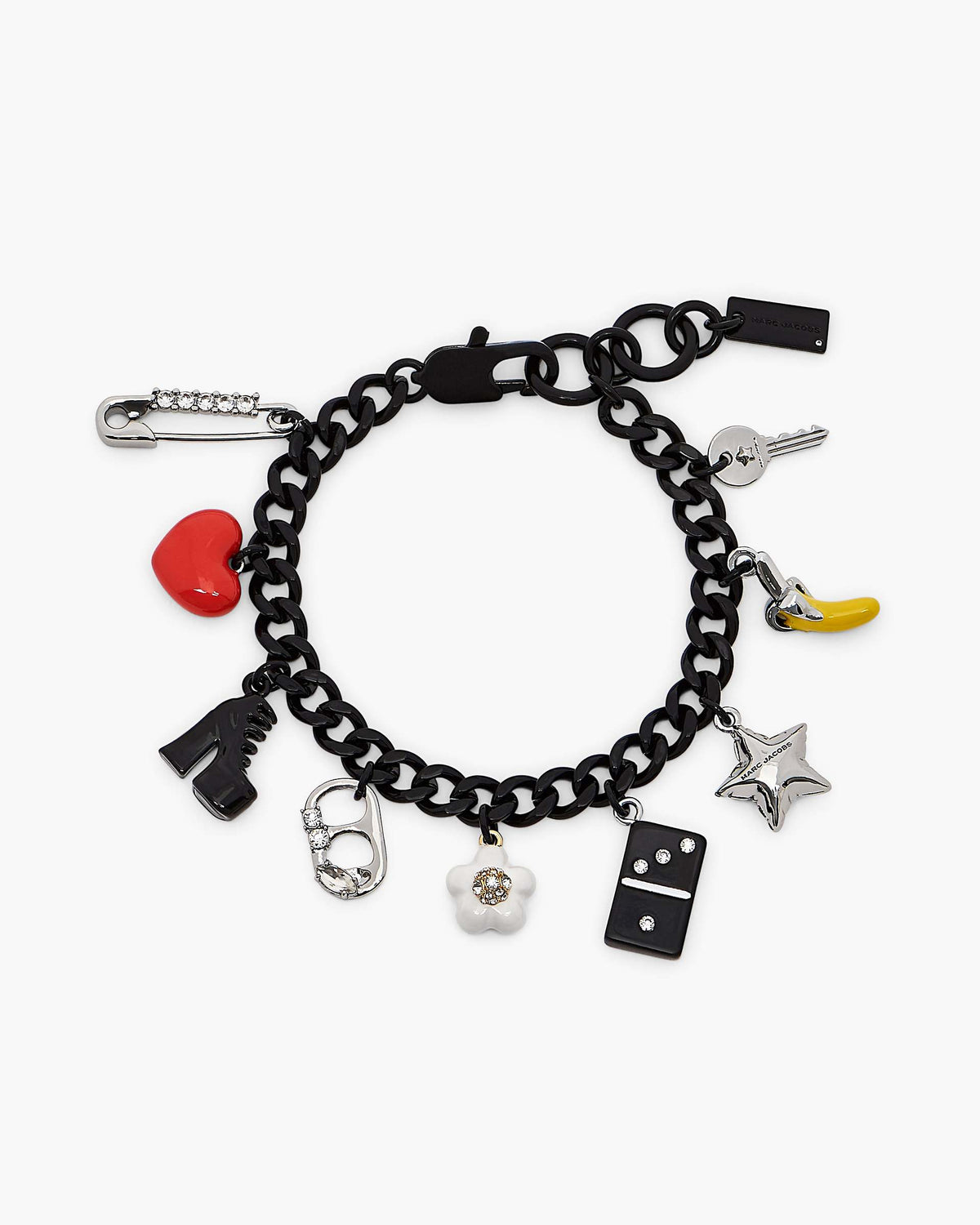 The Collector Charm Bracelet - Black Multi | Marc Jacobs on sale