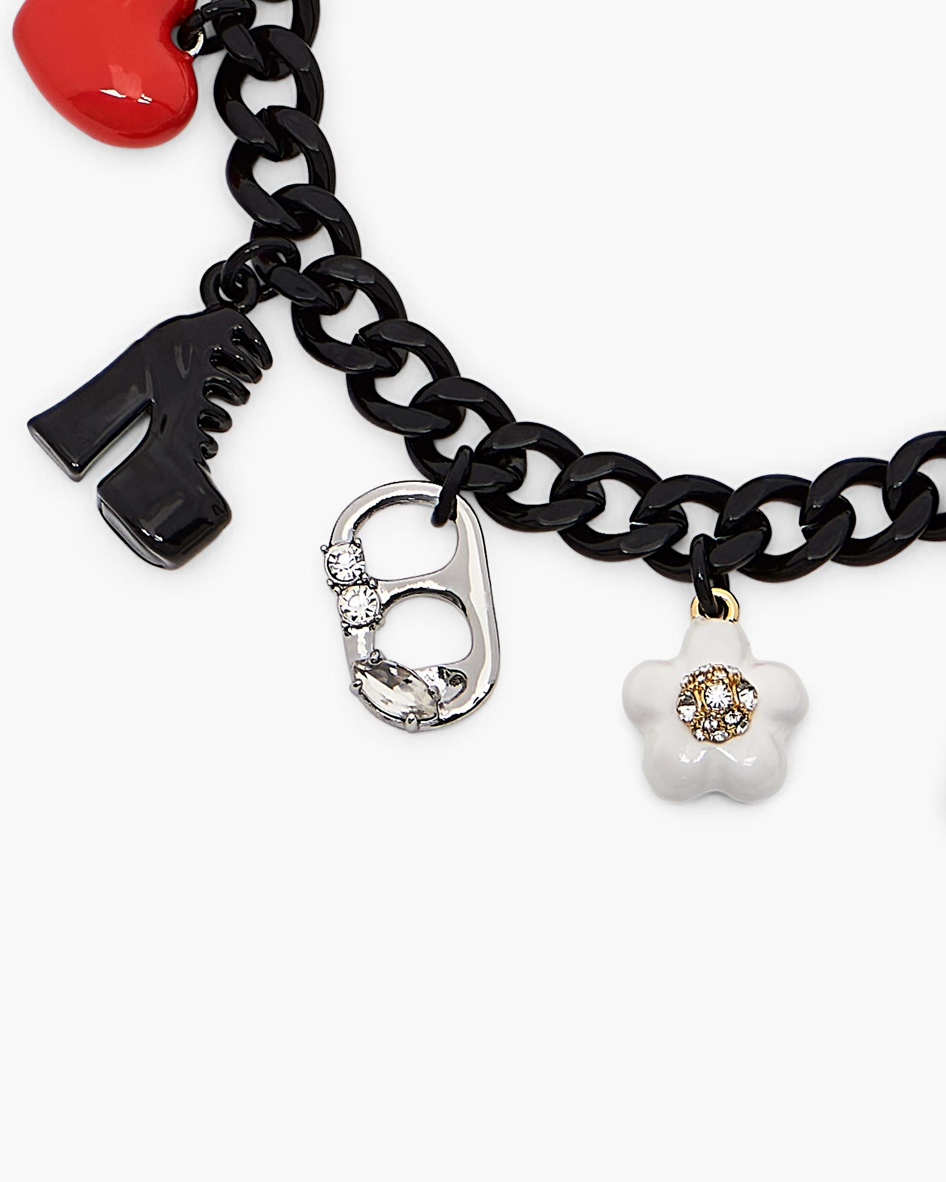 The Collector Charm Bracelet - Black Multi | Marc Jacobs on sale