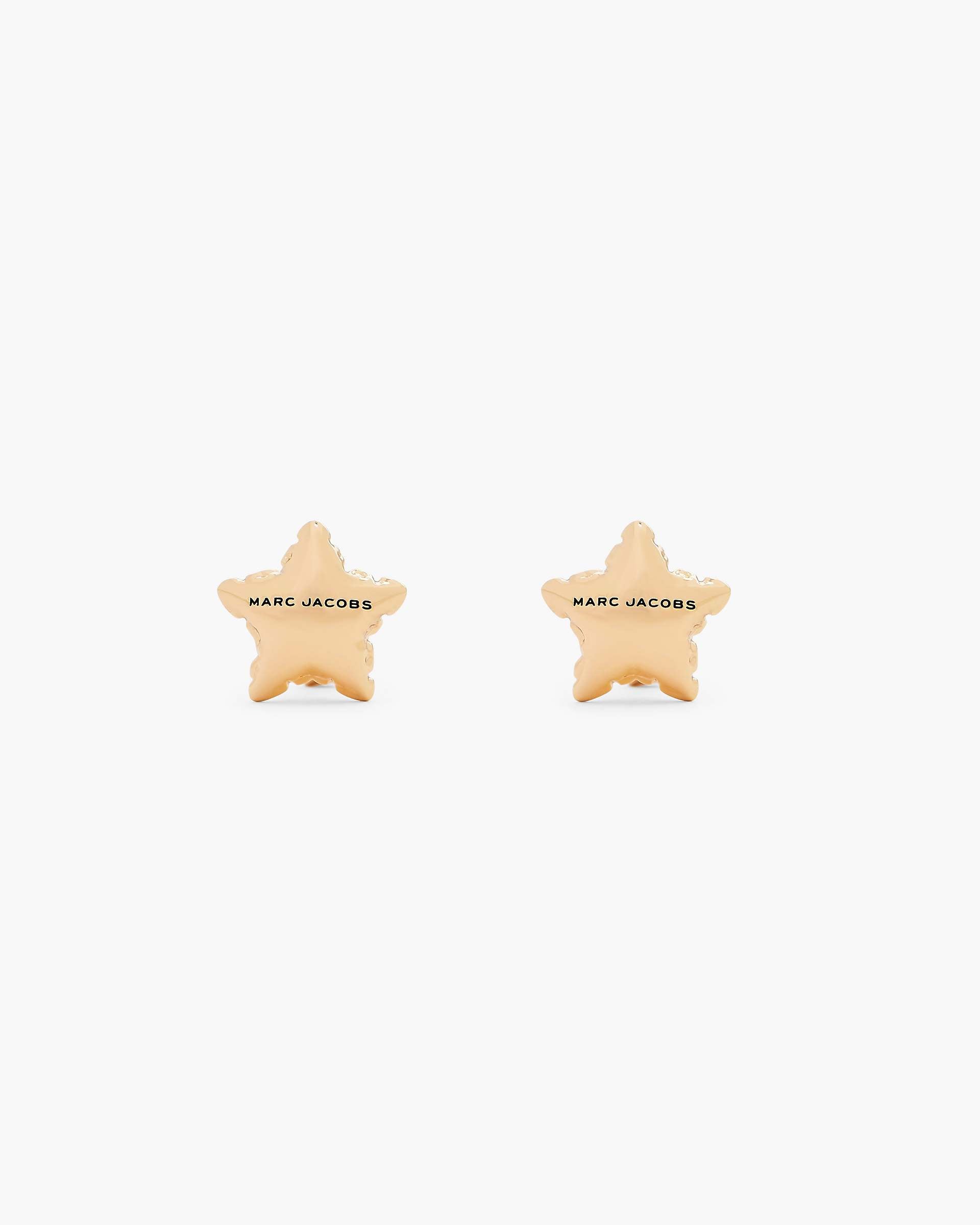 The Star Balloon Stud Earrings - Light Antique Gold | Marc Jacobs online
