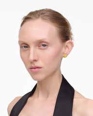 The Daisy Stud Earrings - Silver/Daisy Yellow | Marc Jacobs sale