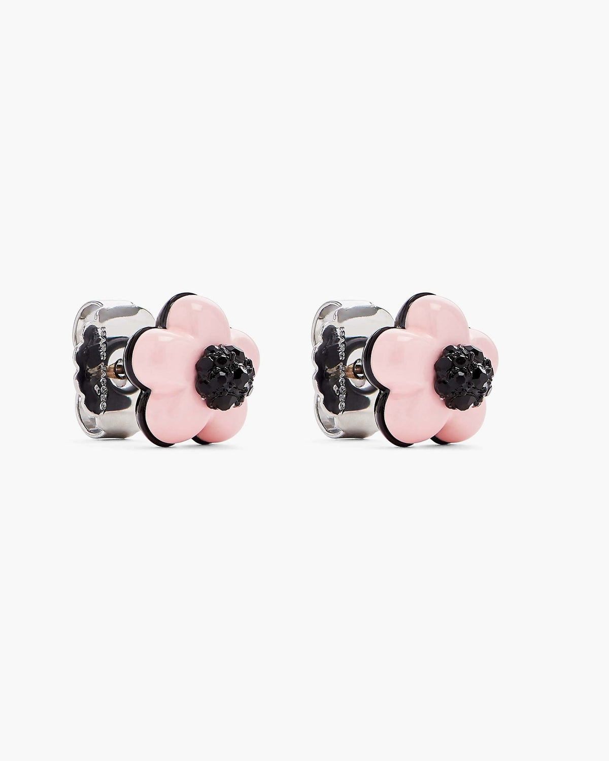The Daisy Stud Earrings - Silver/Peach | Marc Jacobs for sale