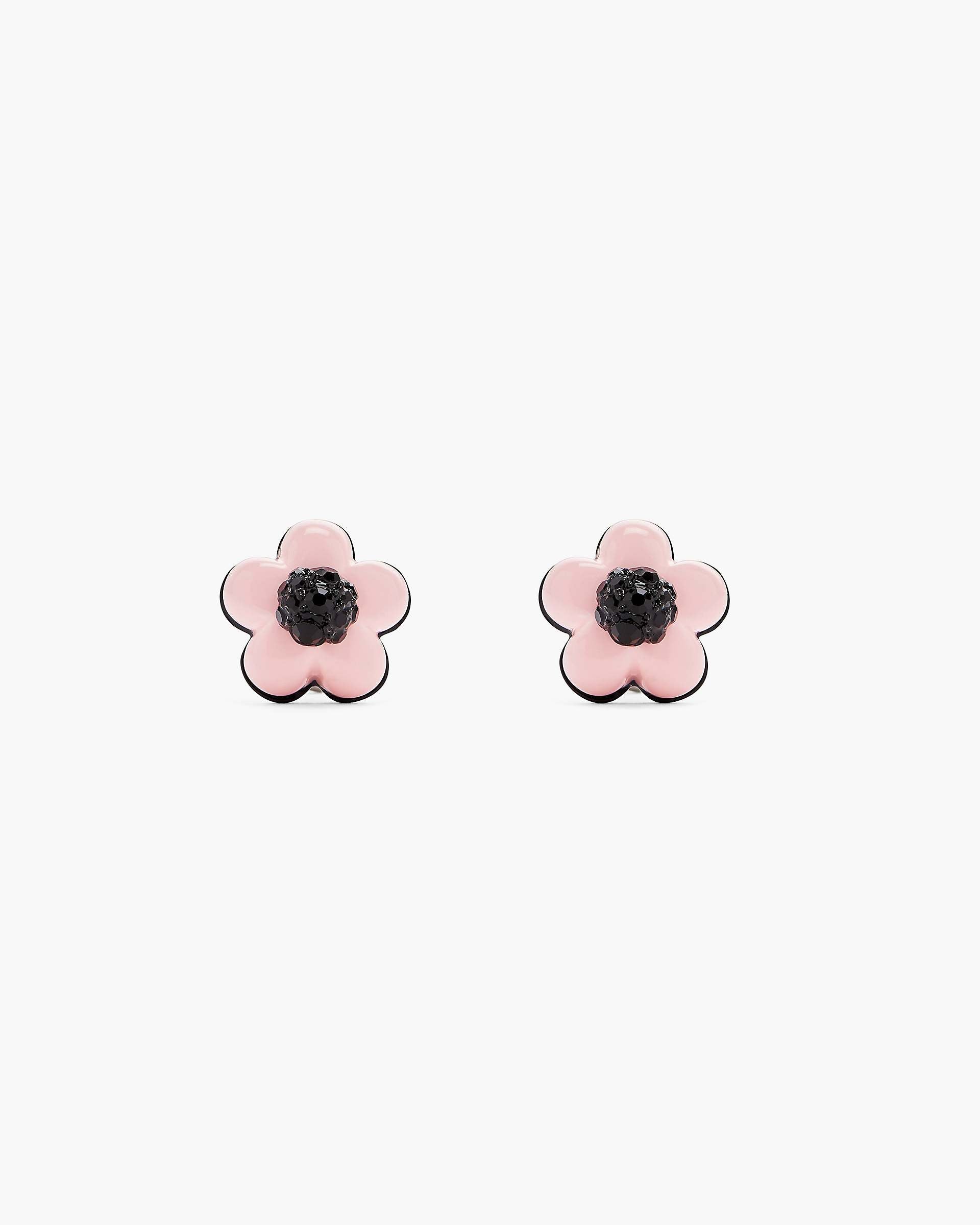 The Daisy Stud Earrings - Silver/Peach | Marc Jacobs for sale
