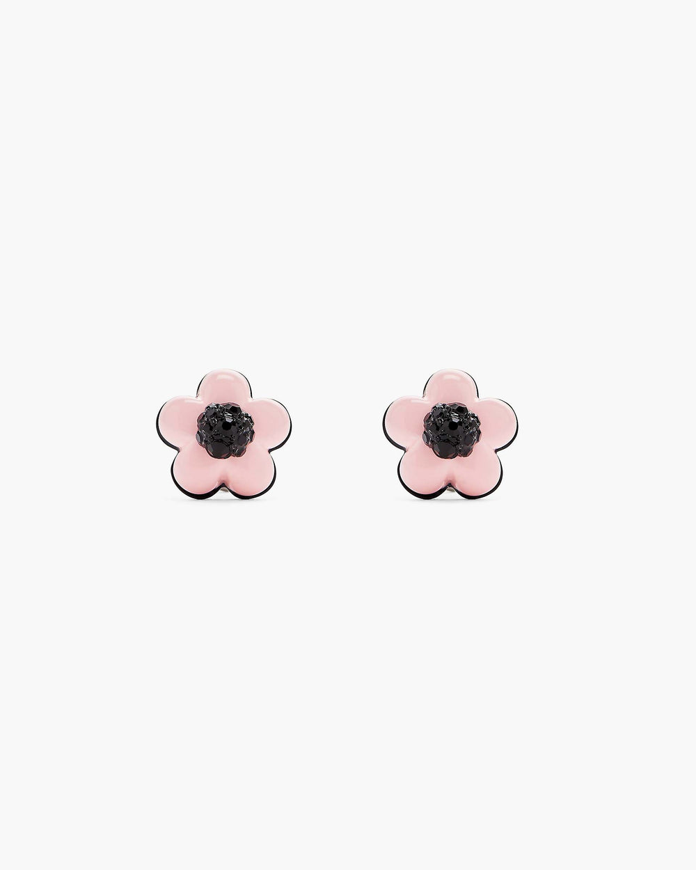 The Daisy Stud Earrings - Silver/Peach | Marc Jacobs for sale