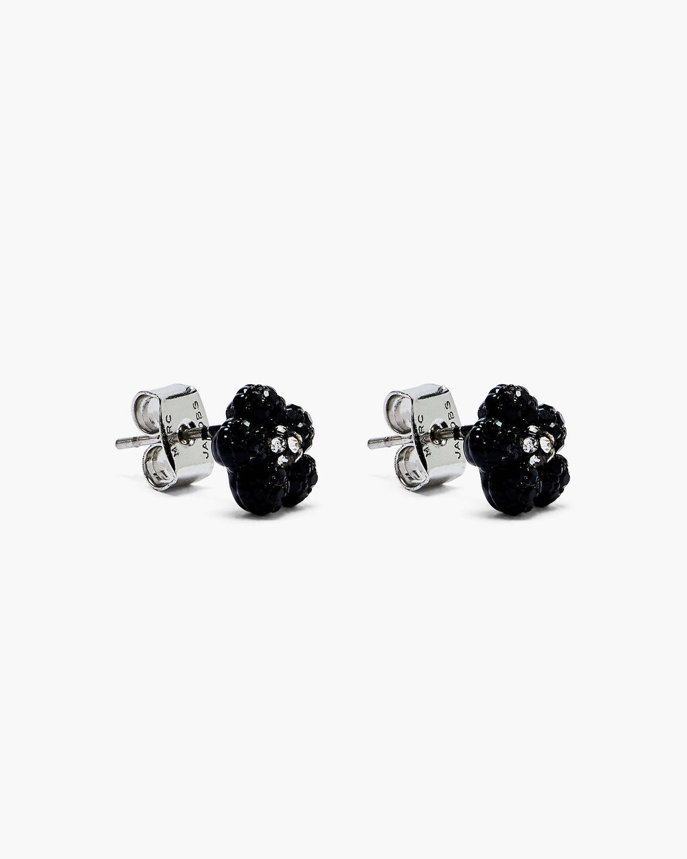The Daisy Pave Earrings - Black/Crystal | Marc Jacobs US