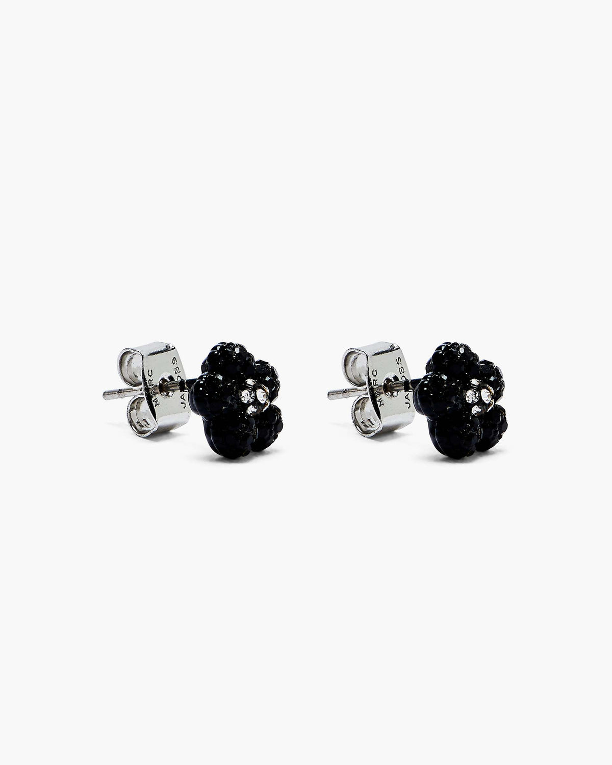 The Daisy Pave Earrings - Black/Crystal | Marc Jacobs US