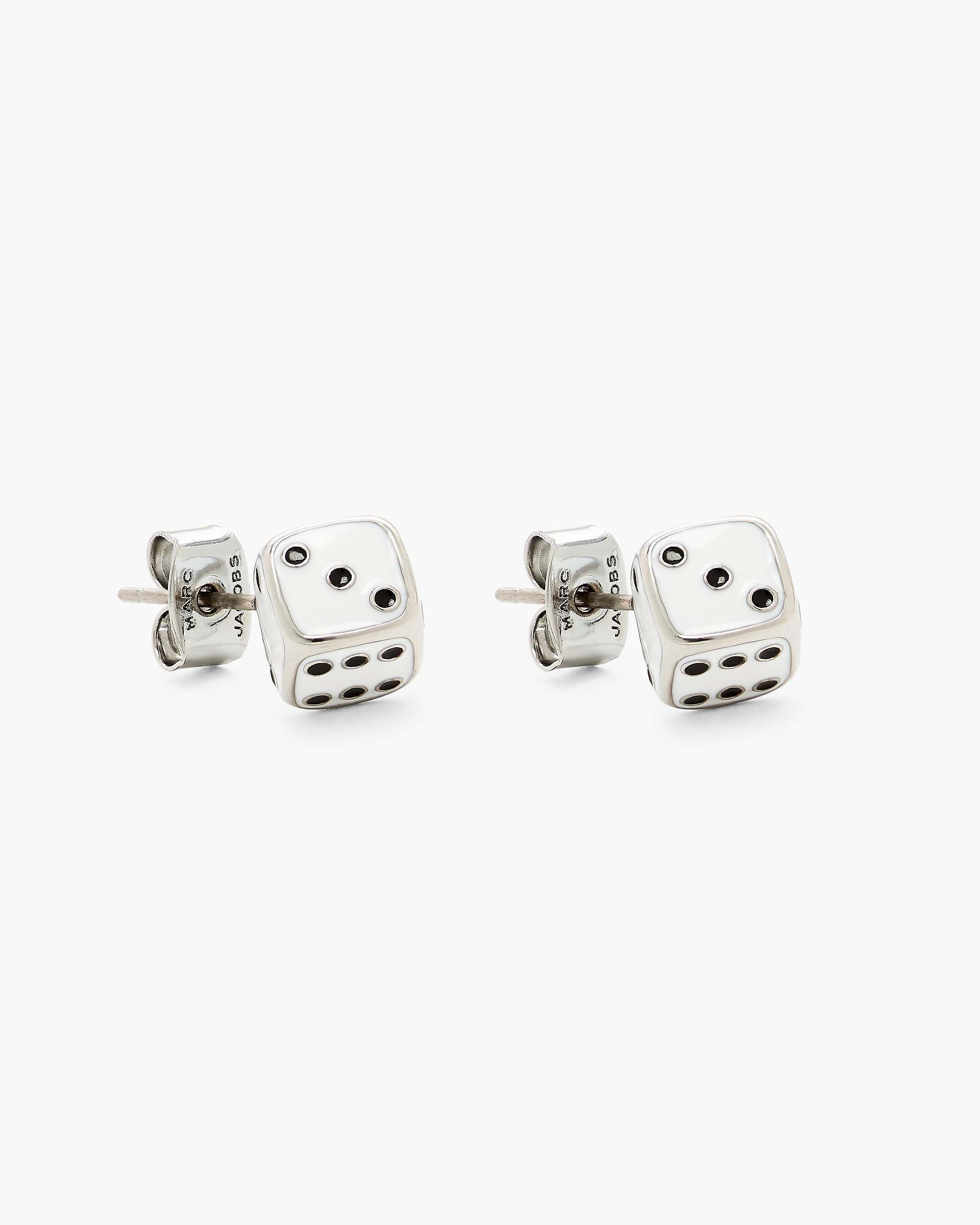 Derrick Adams X Marc Jacobs Dice Stud Earrings - Silver/Multi | Marc Jacobs online