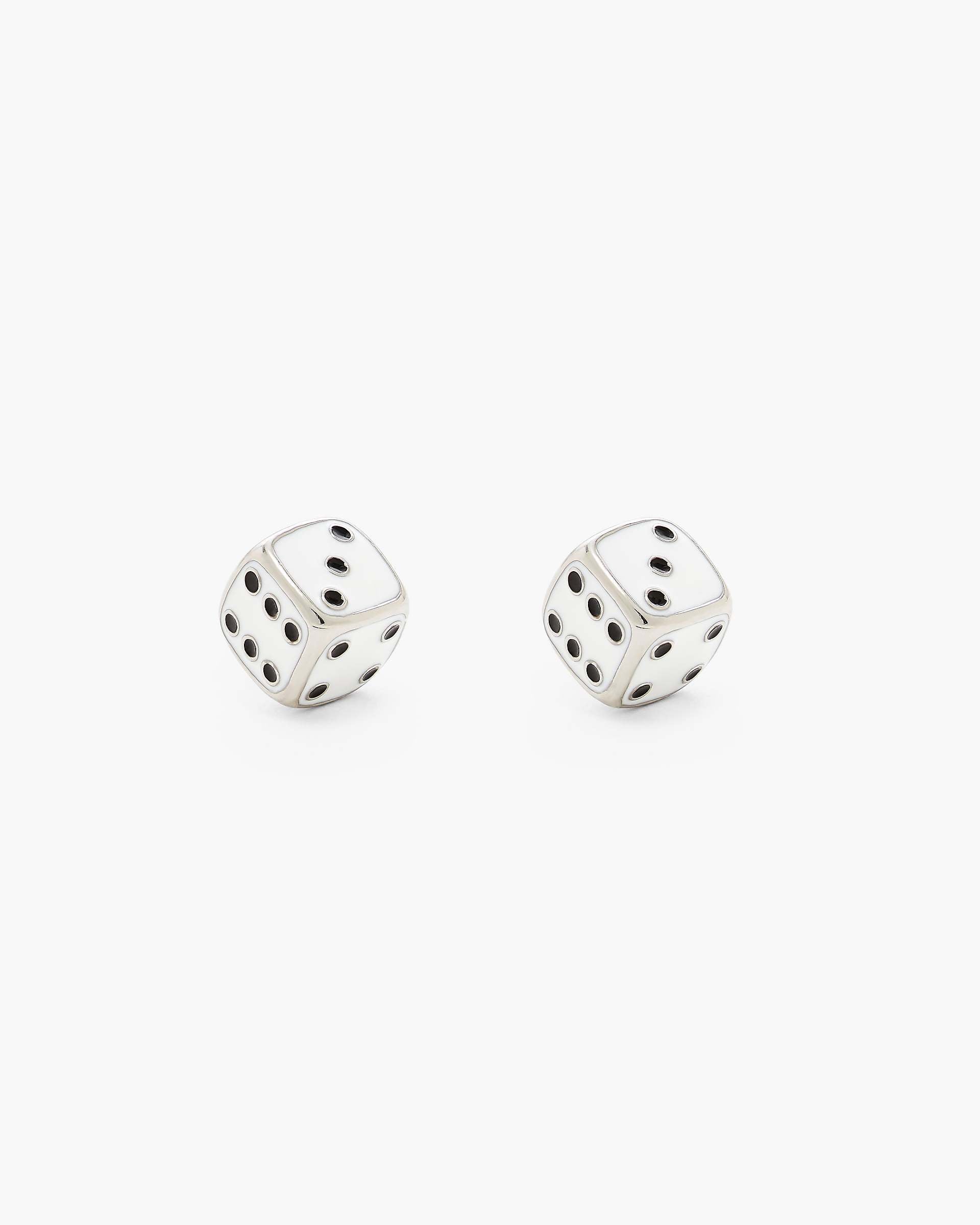 Derrick Adams X Marc Jacobs Dice Stud Earrings - Silver/Multi | Marc Jacobs online