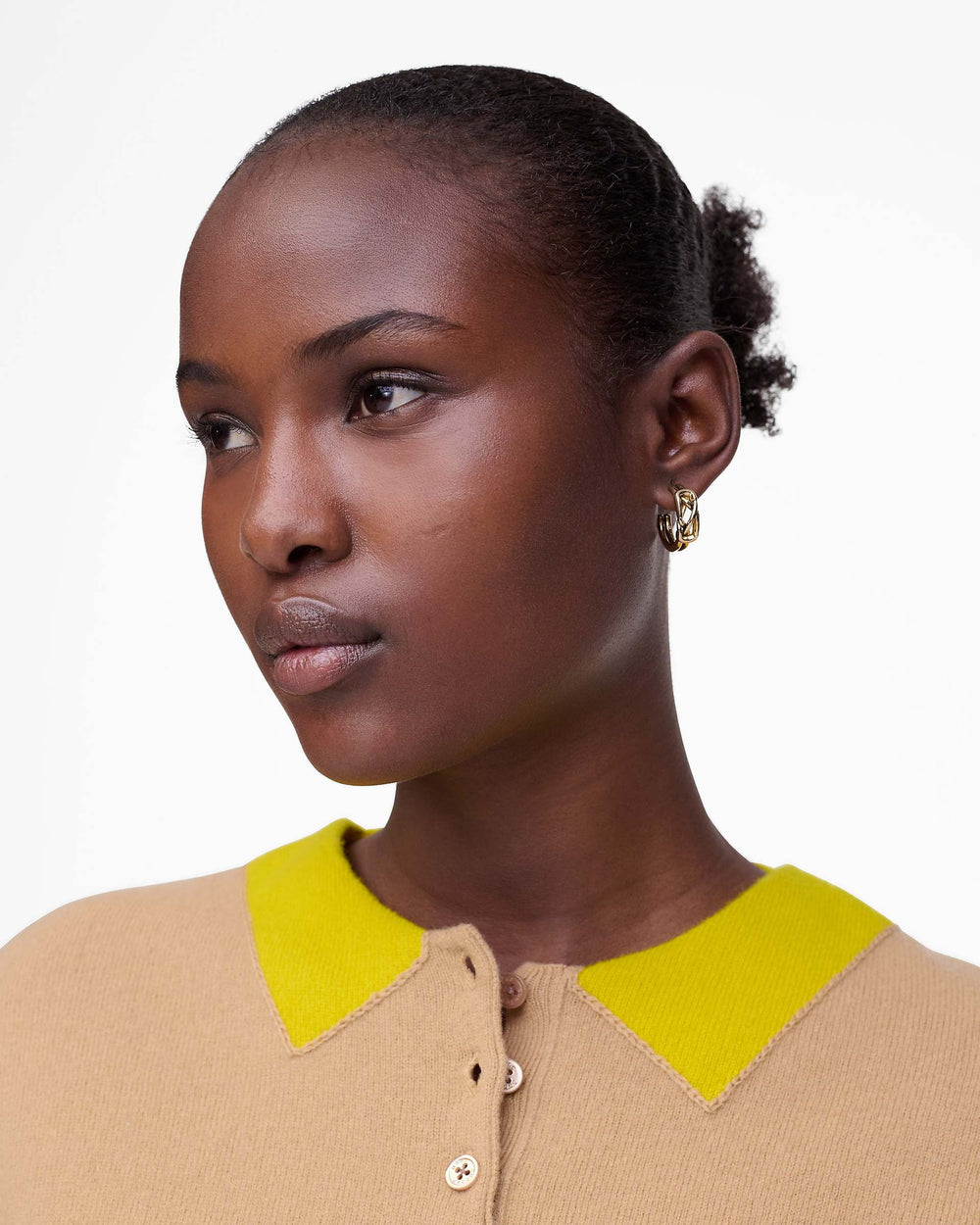 The Dual Hoop Earrings - Gold | Marc Jacobs on sale