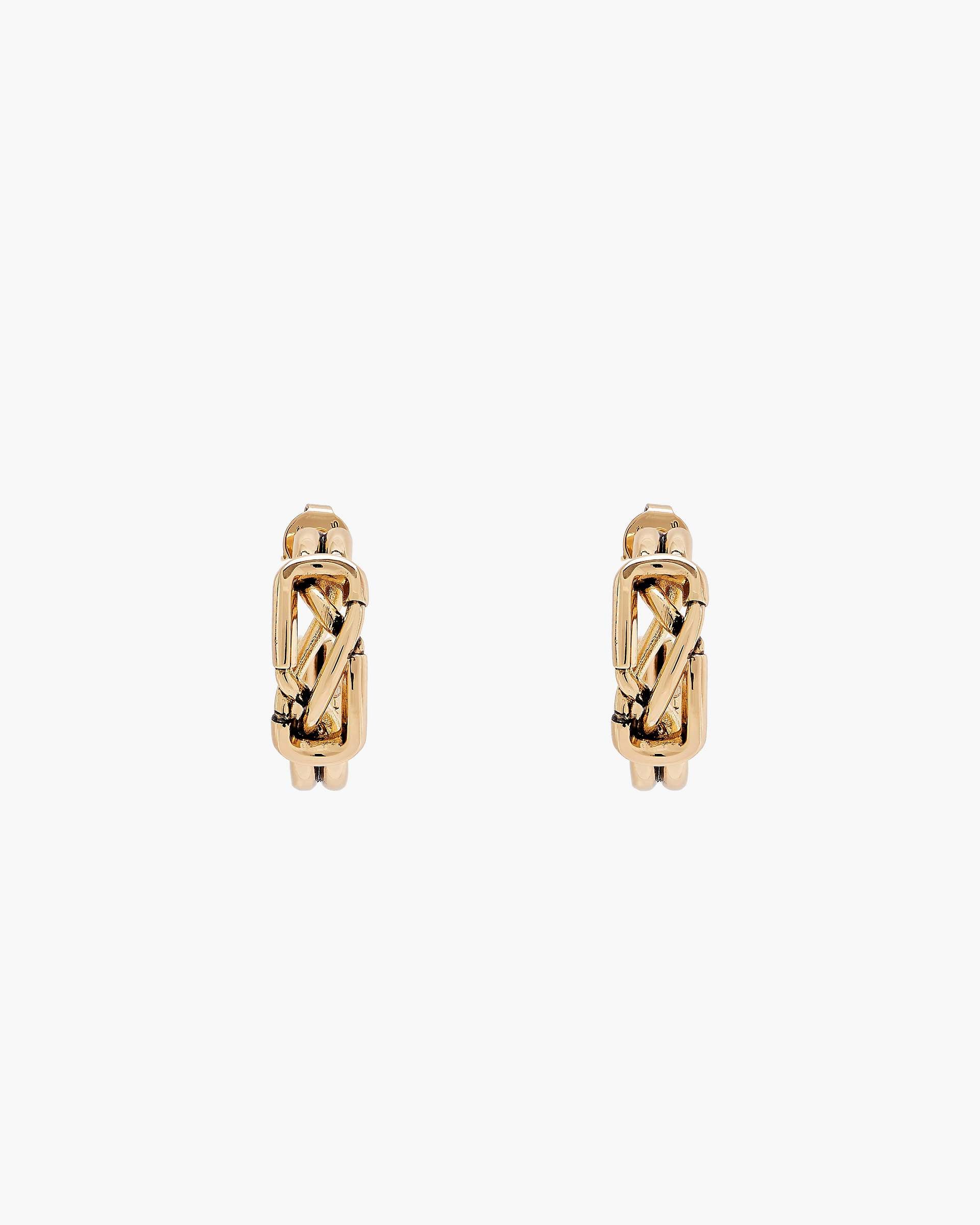 The Dual Hoop Earrings - Gold | Marc Jacobs on sale