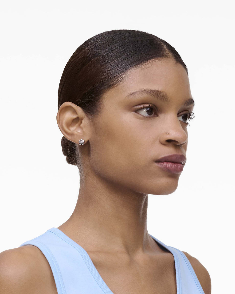 The Daisy Earrings - Silver/Crystal | Marc Jacobs online
