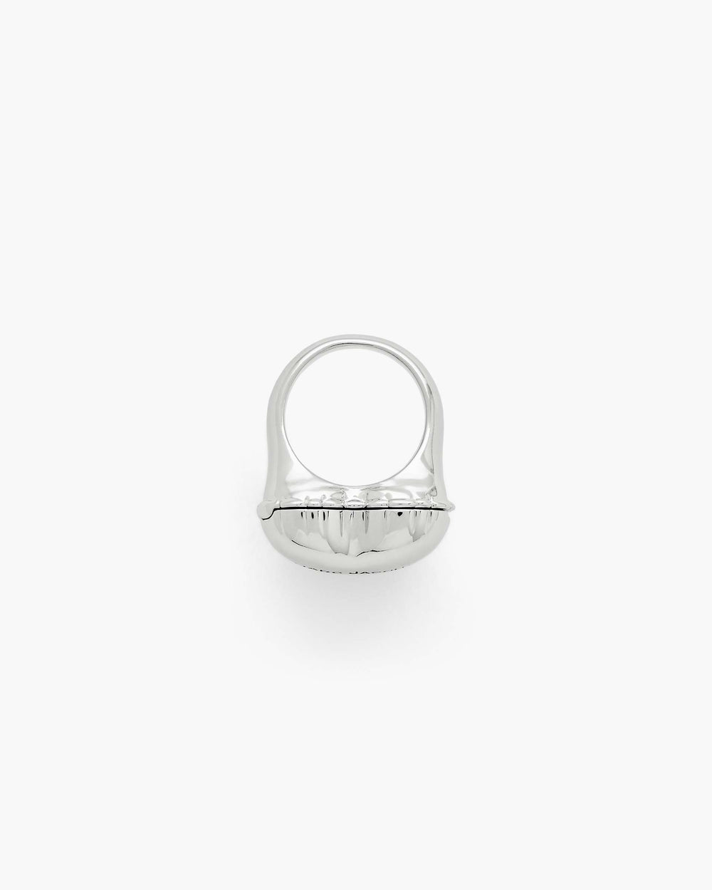 The Heart Balloon Locket Ring - Light Antique Silver | Marc Jacobs US
