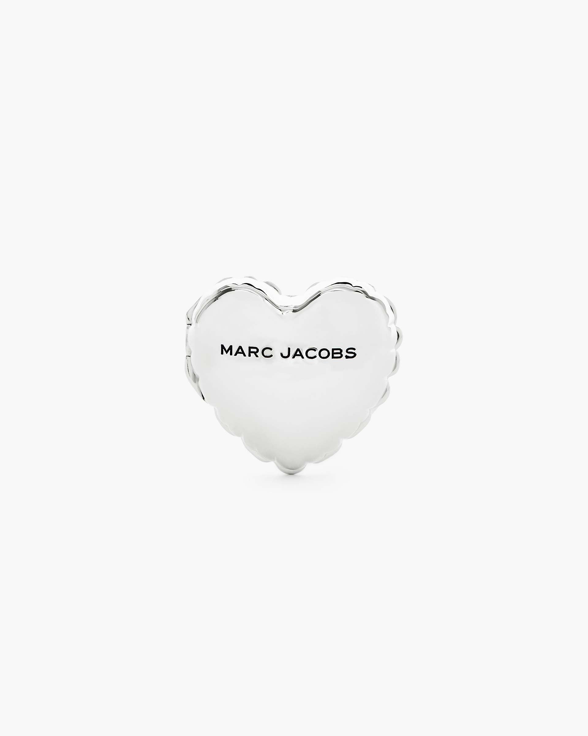 The Heart Balloon Locket Ring - Light Antique Silver | Marc Jacobs US