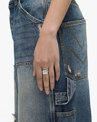 The Tote Bag Ring - Light Antique Silver | Marc Jacobs for sale
