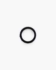 The Monogram Pave Ring - Black/Black Crystal | Marc Jacobs on sale