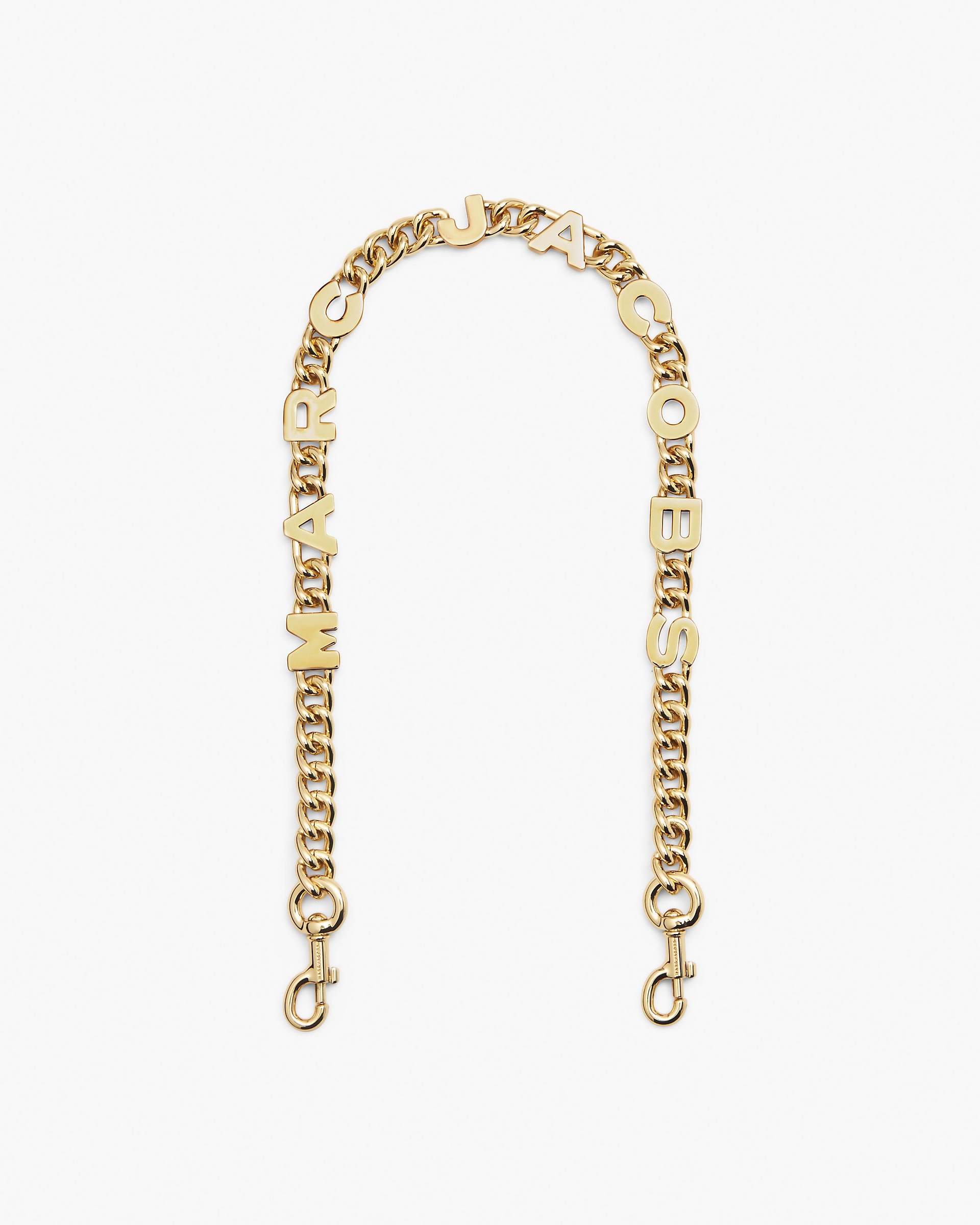 The Logo Chain Shoulder Strap - Gold | Marc Jacobs discount