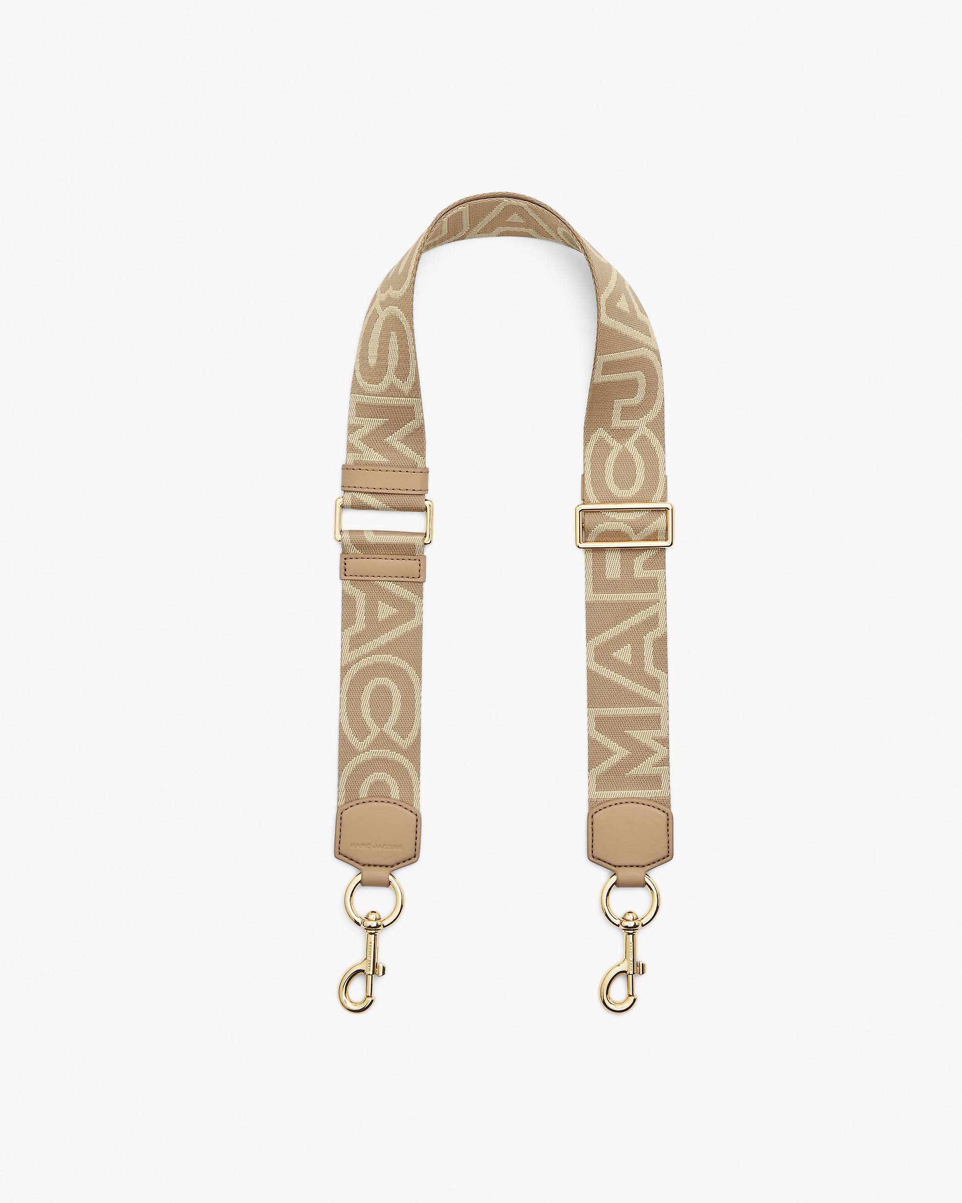 The Outline Logo Webbing Strap - Camel | Marc Jacobs online
