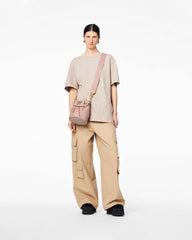 The Outline Logo Webbing Strap - Rose Multi | Marc Jacobs sale
