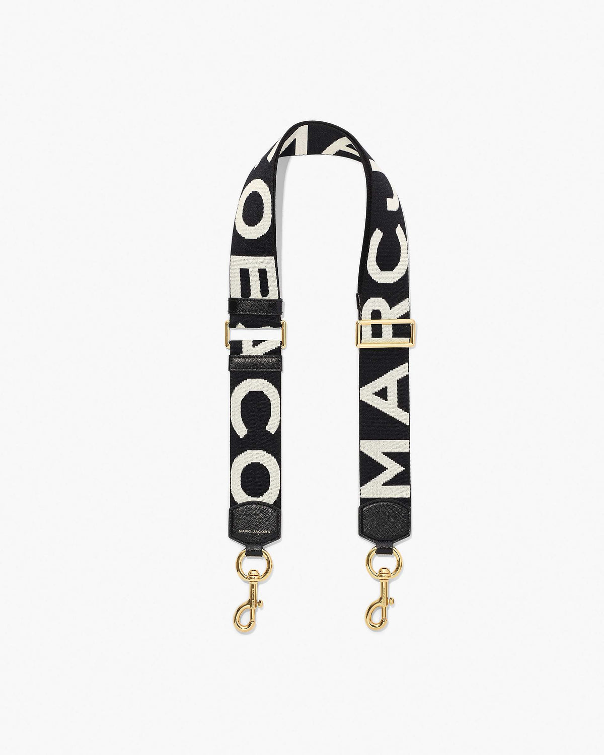 The Logo Webbing Strap - Black/White | Marc Jacobs for sale