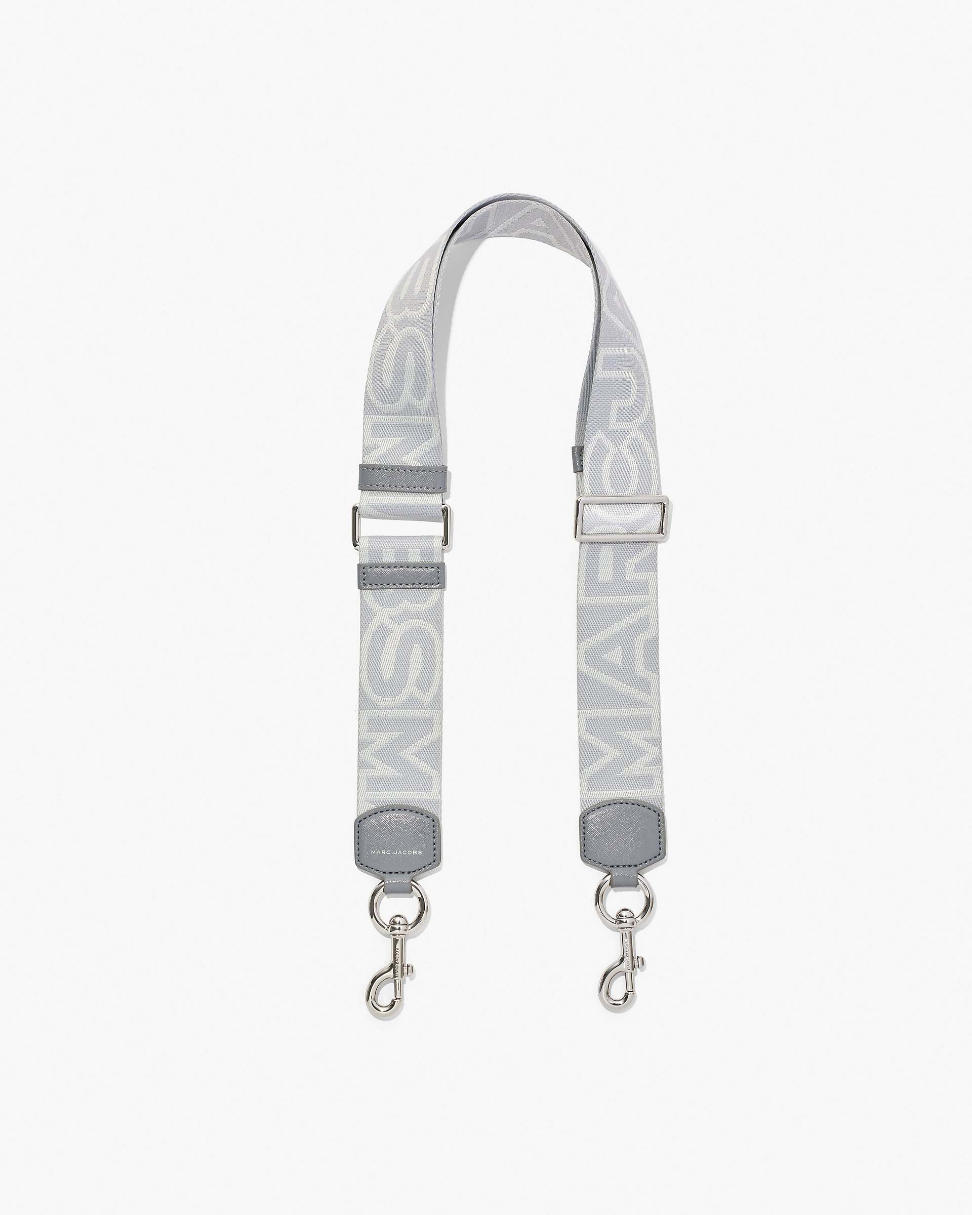 The Outline Logo Webbing Strap - Wolf Grey Multi | Marc Jacobs on sale