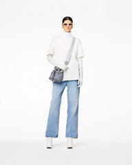 The Outline Logo Webbing Strap - Wolf Grey Multi | Marc Jacobs on sale