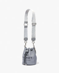 The Outline Logo Webbing Strap - Wolf Grey Multi | Marc Jacobs on sale